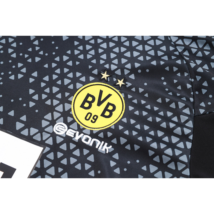 Chandal del Borussia Dortmund Manga Corta 23-24 Negro - Pantalon Corto - Haga un click en la imagen para cerrar